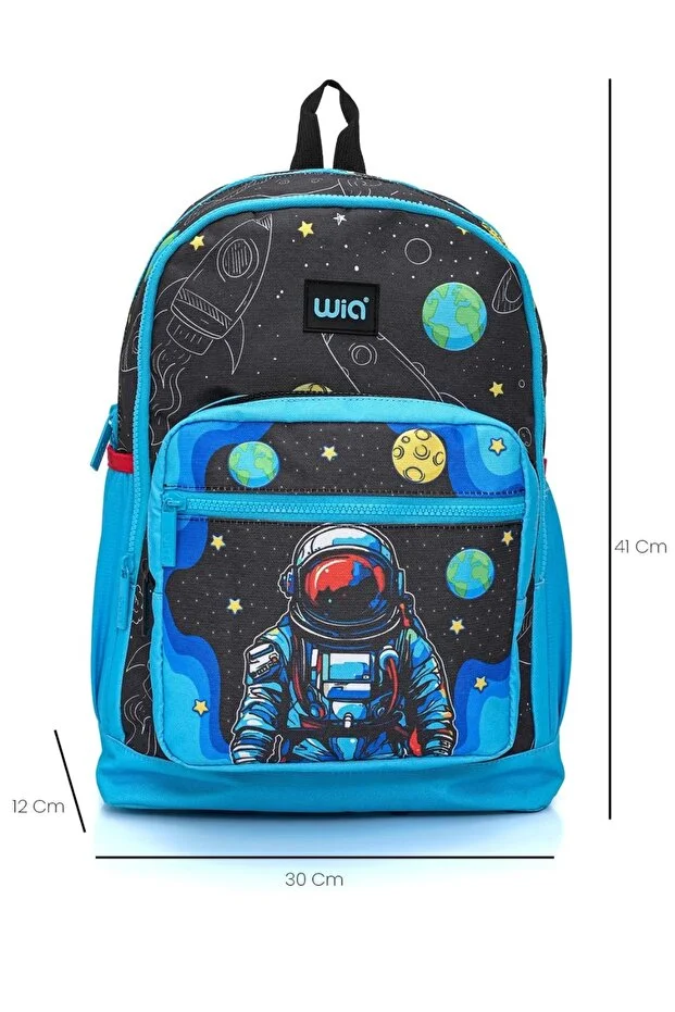Astronot Erkek Çocuk 3'lü Okul Çanta Seti 25S.WIA.SW028 Astronot Erkek Çocuk 3'lü Okul Çanta Seti 25S.WIA.SW028